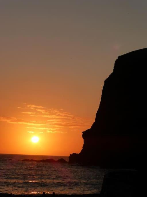 Kallowen Cottage At Crackington Haven, Near Bude And Boscastle, Cornwall Buitenkant foto