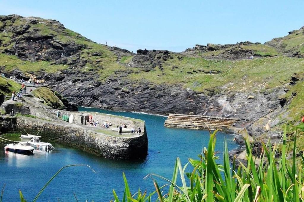 Kallowen Cottage At Crackington Haven, Near Bude And Boscastle, Cornwall Buitenkant foto